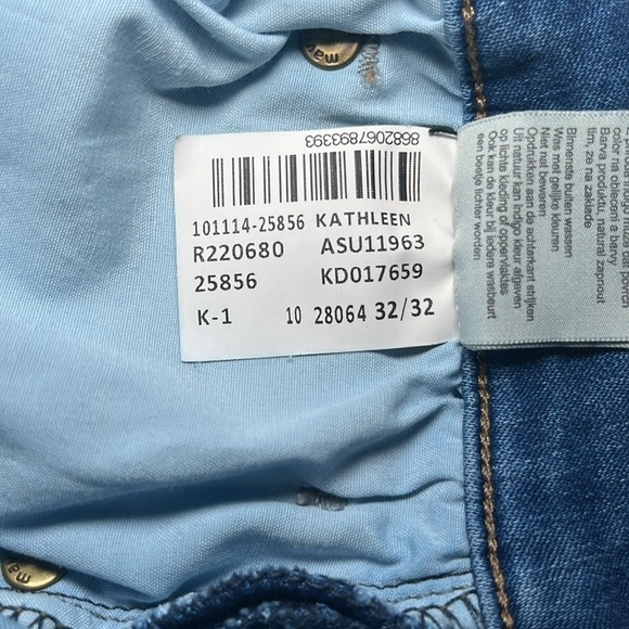 Mavi Women's Kathleen High Rise Slim Boyfriend Jeans Size 32 - Picture 9 of 10